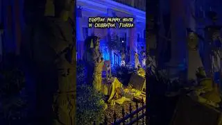 Egyptian Mummy 💀 Themed Halloween House in Celebration, Florida (Disney Town near Orlando)