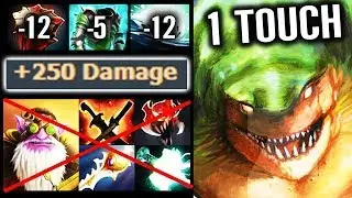 Cancer Armor Reduction - Tidehunter 2019 carry Best Build Dota 2