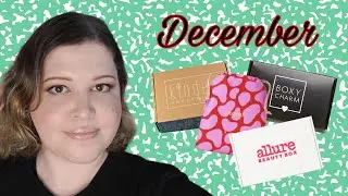 December 2022 Beauty Boxes || Allure, Kinder, Ipsy Glam Bag Plus, BoxyCharm base box