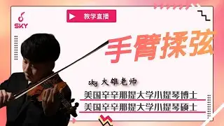 【小提琴】手臂揉弦