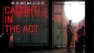 Breaking Bad - Suspects caught attempting break into a commercial container