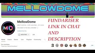 It's AEtherband O'clock Somewhere:  MELLOWDOEM FUNDARAISER (link in Description)