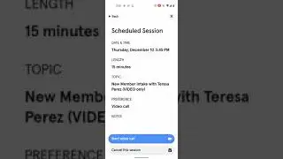 How to connect to video visits - Android