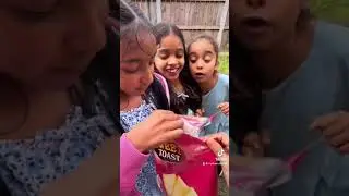 Kids try Bangladeshi snacks and rating them #bangladeshifood #asianfood #kidstry
