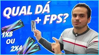 2X4GB OU 1X8GB ? SINGLE CHANNEL VS DUAL CHANNEL , O QUE D&Aacute; MAIS FPS EM JOGOS ?