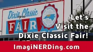 Dixie Classic Fair Rides and Food 2016 at the Winston-Salem Fairgrounds, NC