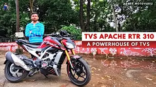 TVS Apache RTR 310 BS7 E20 2026 | Ride, Mileage, Price & Features | Better Than Duke 250? | AMV