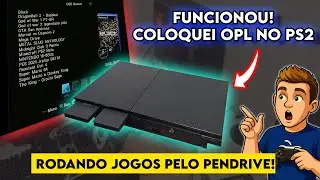 👉 COLOQUEI OPL NO PS2 e RODEI JOGOS DIRETO DO PENDRIVE! (Sem Chip e Sem DVD)