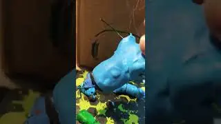 turning this clay protocol Droid into a FNAF character