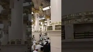 180 Year old Turkish Constructed part of Masjid Nabvi #madinah