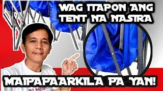 RETRACTABLE TENT REPAIR PARA MAIPAPAARKILA ULI. BasLag tv