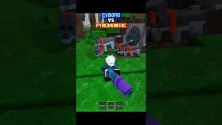 Pyromaniac vs Cyborg | Saving Kids on 99 nights in the forest