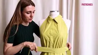 Patrones 1. Yaş Neslişah Yılmaz &lsquo;&rsquo;Barrus London&rsquo;&rsquo; Conran g&ouml;mlek elbise anlatımı