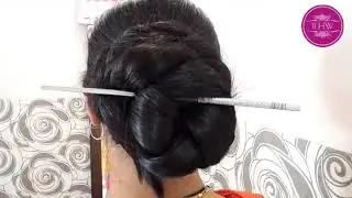 ILHW Rapunzel Shobha Braided Flower Bun with her Thigh Length Silky Mane