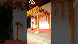 Traditional South Indian wedding decoration by celebrides at Tamara weddings and events venue
