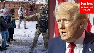 BREAKING NEWS: Trump Comments On Protests In Minnesota After ICE Shooting Of Renee Good