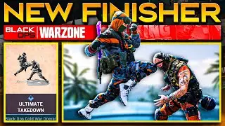 ULTIMATE TAKEDOWN FINISHER MOVE in BLACK OPS COLD WAR | SECRET FINISHER (STRIKING DISTANCE BUNDLE)