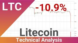 Price Down With 10.9% 🔥 For Litecoin. What Now With LTCUSD?? | FAST&CLEAR | 10.Jun.2023