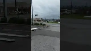 Hurricane Michael aftermath on Tyndall Parkway in Callaway Florida