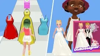 Doll Designer 👗👸👗 All Levels Gameplay Trailer Android, iOS DD1GP15