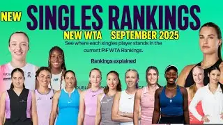 2025 WTA RANKINGS REVEALED! 🎾| Top 100, Aryna Sabalenka, Amanda Anisimova, Jelena Ostapenko.