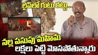 నల్ల పసుపు మోసగాళ్ల గుట్టు రట్టు || Real Facts about Black Turmeric || Vignana Darshini