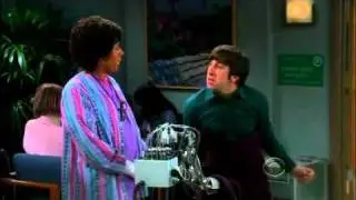 The Big Bang Theory,Howard and the robot hand in the ER,S04E1