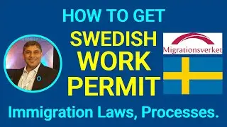 How to get Work Permit? How to get Residence Permit? Swedish Immigration Laws. #mushabbar #sweden