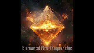 Elemental Fire Frequencies | 8 Hour Tetrahedron Meditation | 528Hz Sacred Flame Transformation