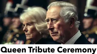 Charles and Camilla Take Part in Queen Tribute Ceremony || Emotional Stories