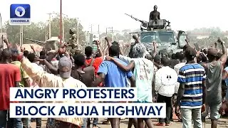 Angry Residents Block Abuja-Kaduna Highway, Protest Incessant Bandit Attacks