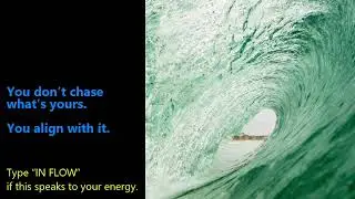 You don&rsquo;t chase what&rsquo;s yours. You align with it. #manifestation #alignment #spiritualgrowth #shorts
