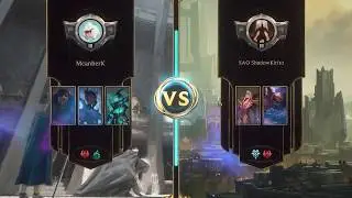 Shadow Isles deck to win against Vlad+Braum... LoR gameplay