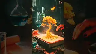 When science turned into magic &mdash; and a tree of light was born ✨ #realmagicalai #AIart