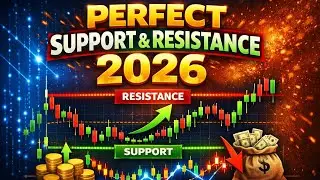 Perfect Support & Resistance Strategy 15 Minute Timeframe || 2026 me kaise draw Kare Live Example ||