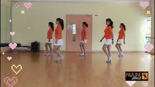 Love Me Tender Linedance Demo By Adeline Cheng & Students (Nuline Dance Malaysia)#linedance #misukla