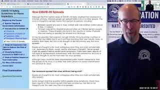 COVID-19 Safety Guidelines for Home Inspectors Webinar