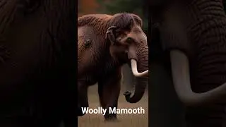 Woolly Mammoth: Died out arnd 10,000 yrs ago, last survivor on Wrangel Island around 3,600 yrs ago.