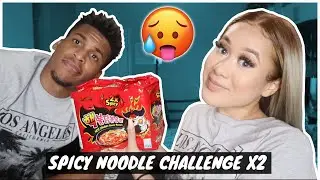 Spicy Noodle Challenge x2 | Couples Edition