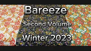 Bareeze Winter printed 2023 Part 5.
