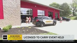 Local fire department hosts license to carry event