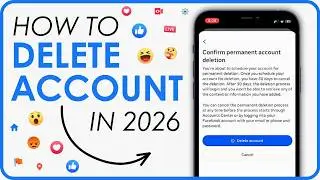 How To DELETE Facebook Account Permanently 2026 [SO EASY]