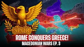 Rome Conquers Greece! The Battle of Pydna 168 BC &ndash; Fall of Greece | Macedonian Wars Ep.3 |