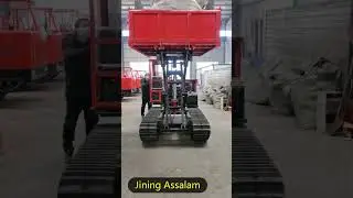 Scissor Lift Mini Dumper Crawler Sawit 4 Ton For Sale Indonesia #minidumper #dumper