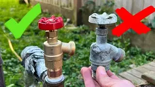 How to Replace a Leaking Outdoor Faucet With No Experience