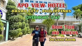 APO VIEW HOTEL- Davao City, Philippines # Room Tour & Reviews (W/ English Subtitle)