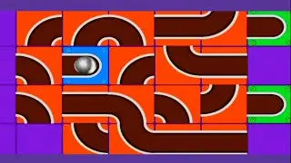 Roll The Ball Slide Puzzle