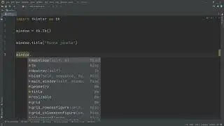 444 - Criando uma janela no tkinter Python