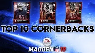 TOP 10 CB'S IN MUT 18! Madden 18 Ultimate Team