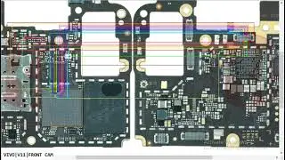 VIVO V11 FORNT CAMERA Error Notwarking Not Open Problem Hardware Solution #borneoschematic #gsmstore